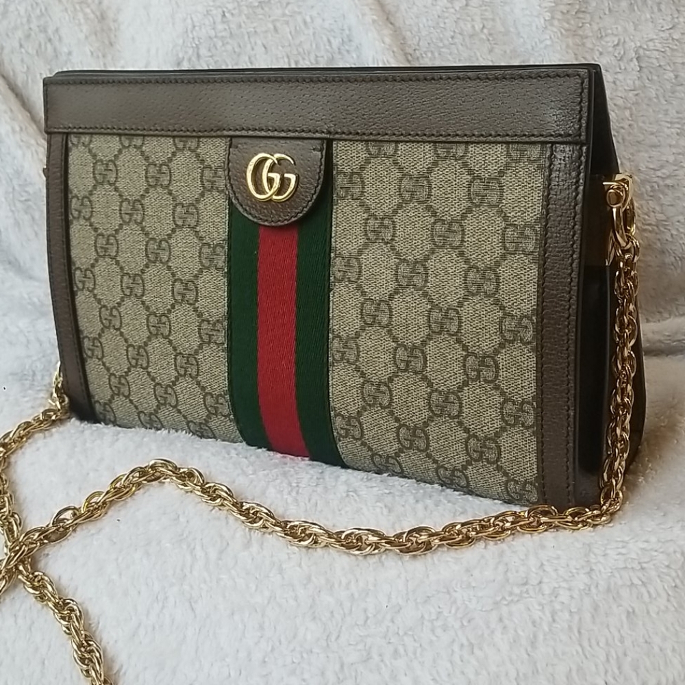 Gucci GG Supreme Monogram Small Ophidia